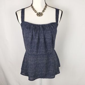 CAbi Dotted Tank Top Style #403. Size 0, EUC